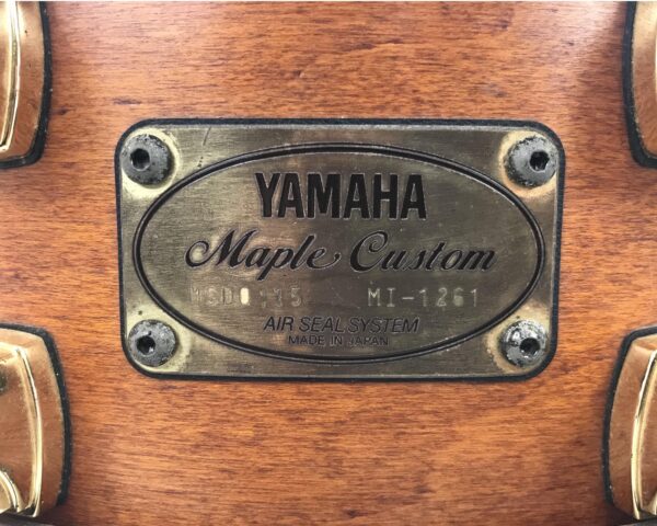 yamaha maple custom rullante seriale