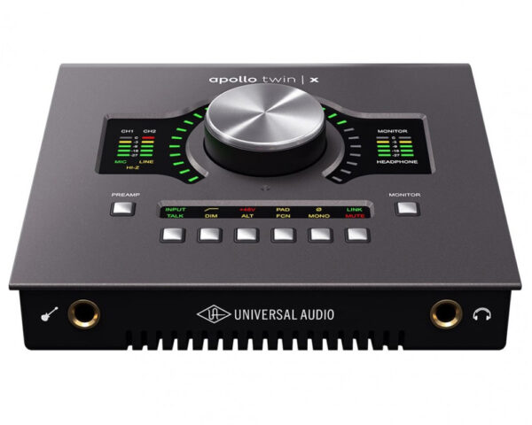 universal audio apollo twin x duo inclinata