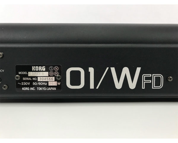 Korg-01:W-FD serial