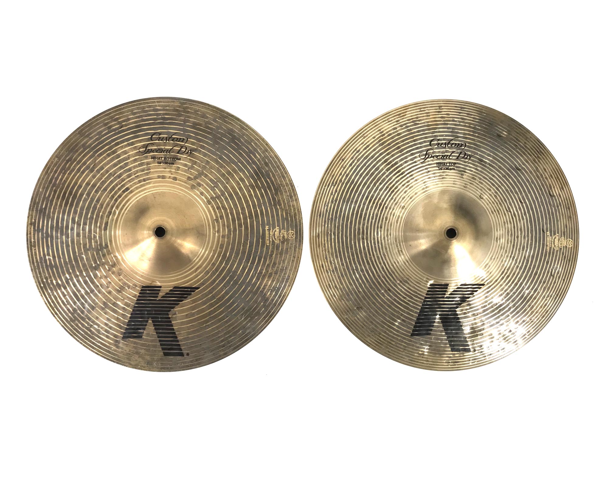 zildjian k custom special dry hats 14 demo frontale