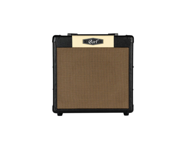 cort cm15r bk amplificatore combo per chitarra acustica frontale