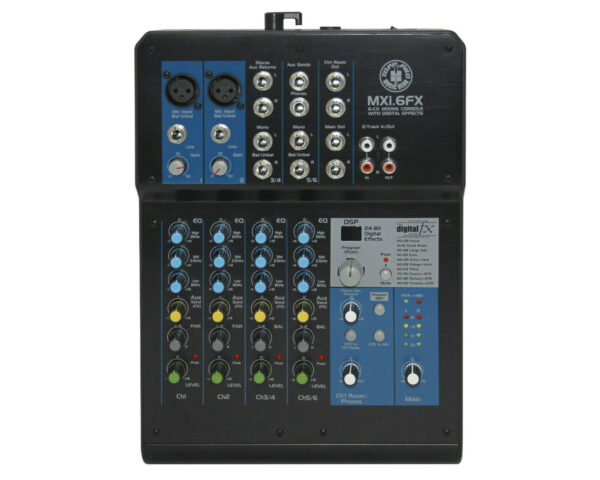 topp pro mxi6fx mixer frontale