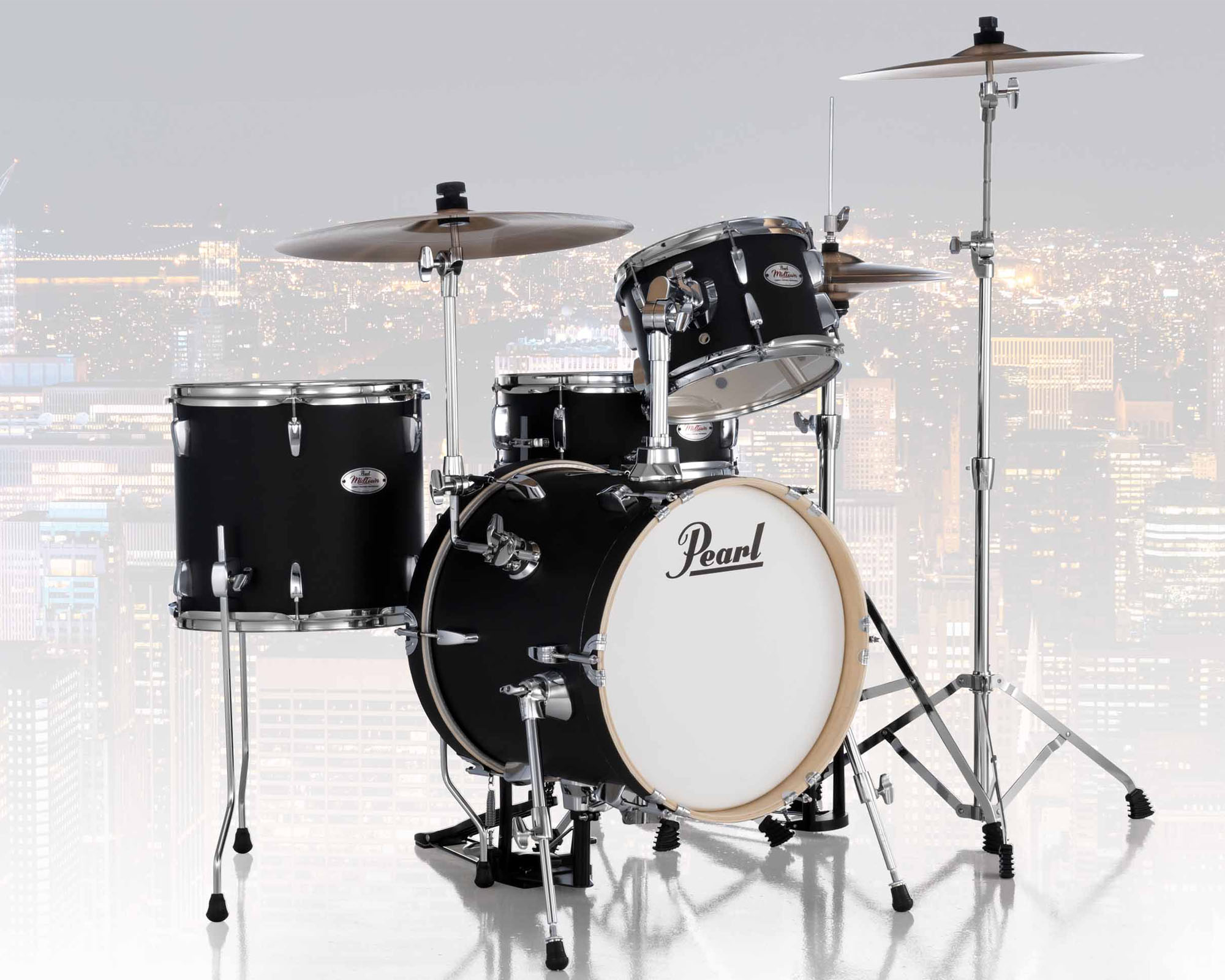 pearl midtown nera nuovo set con hardware