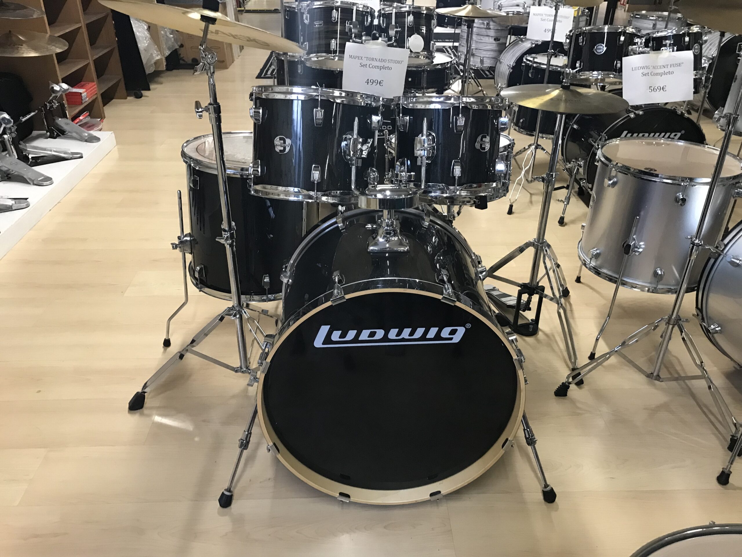 ludwig element evolution kit usato frontale