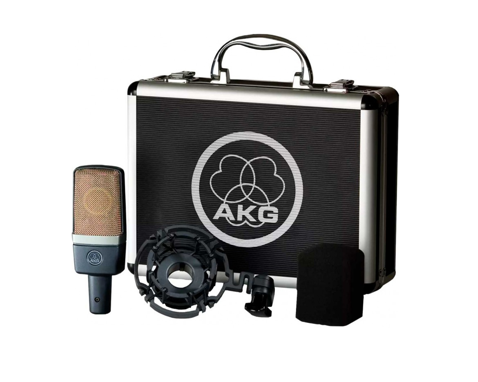 akg c214 con accessori