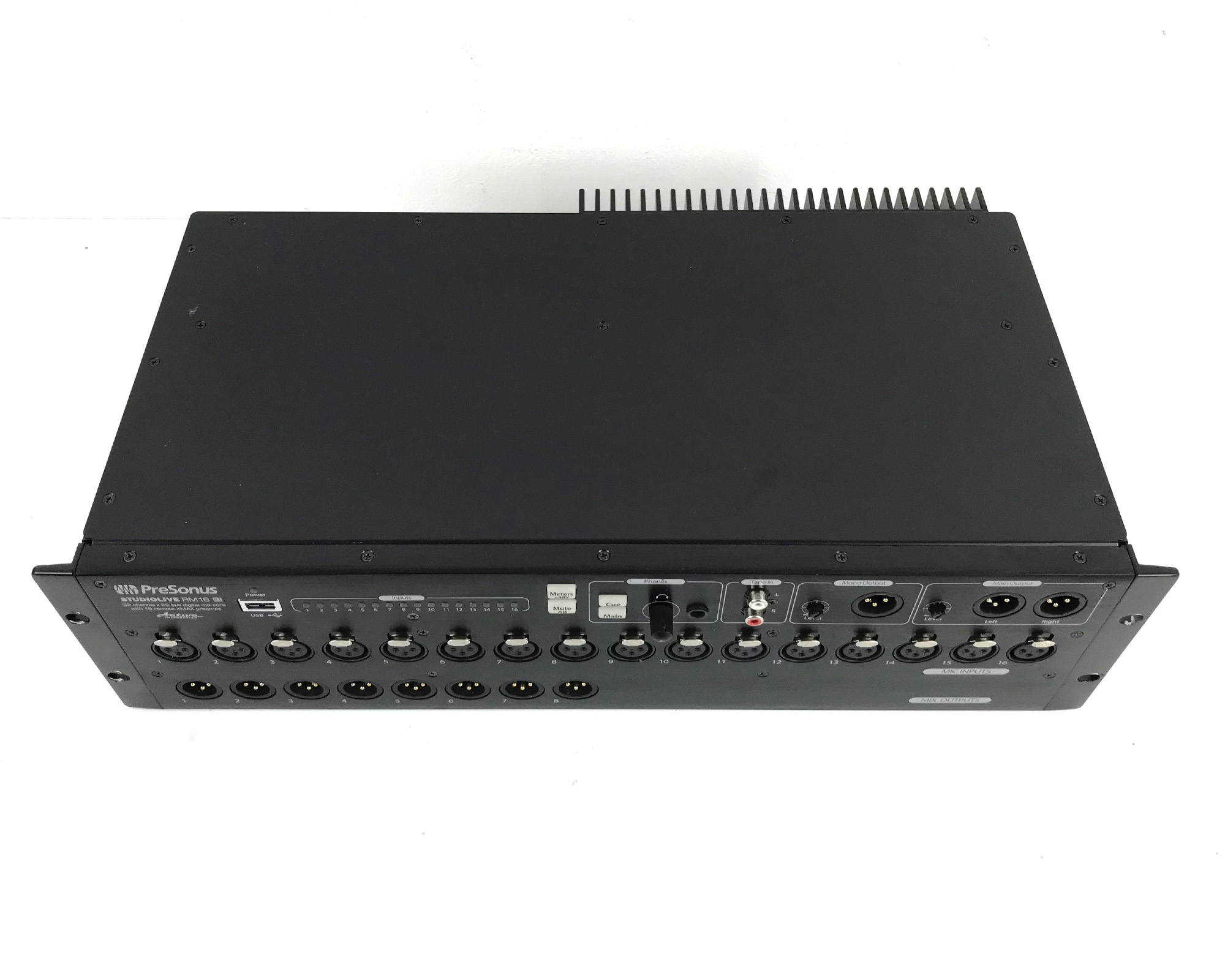 presonus rm16 ai dall'alto