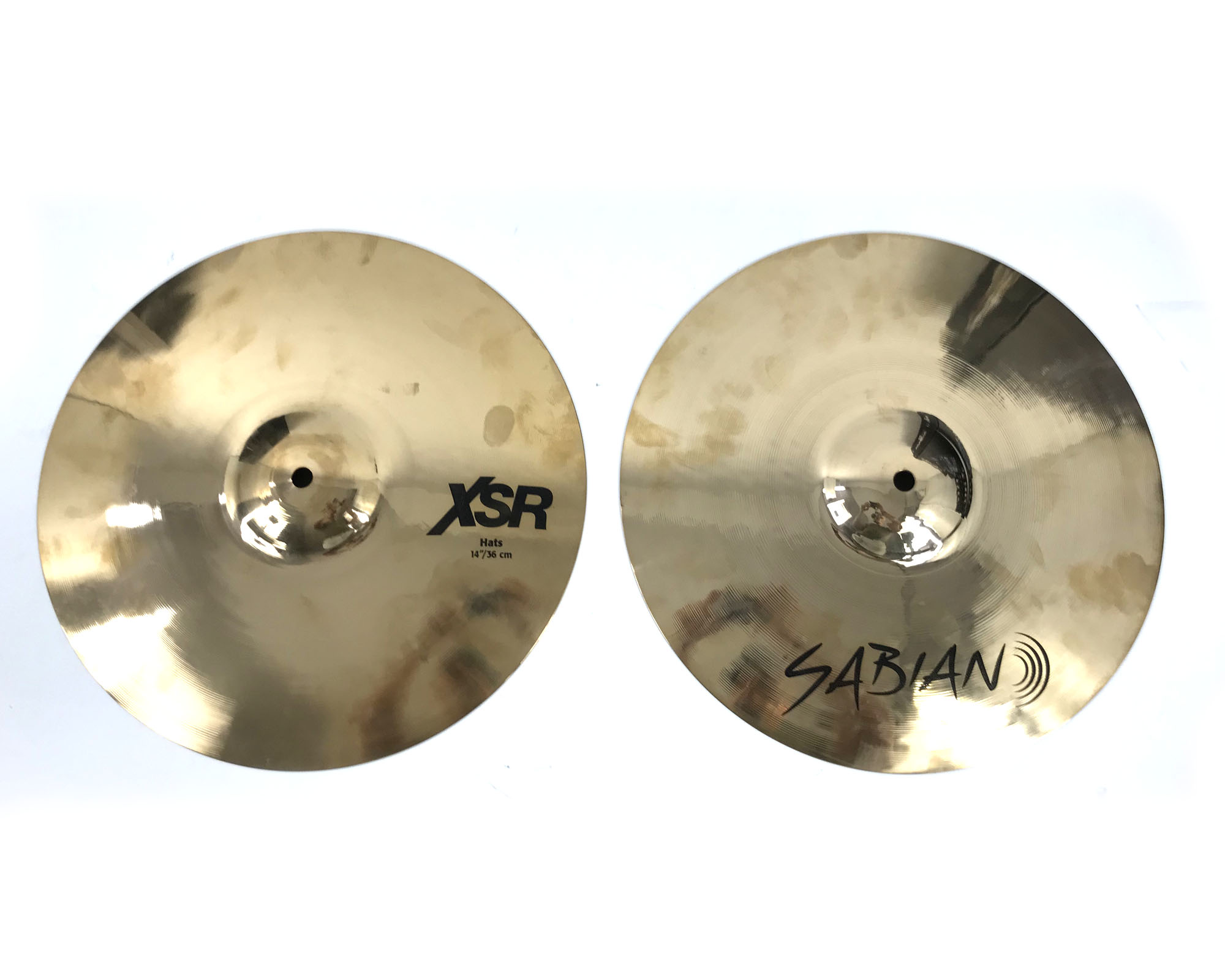 sabian xsr hats 14" demo frontale