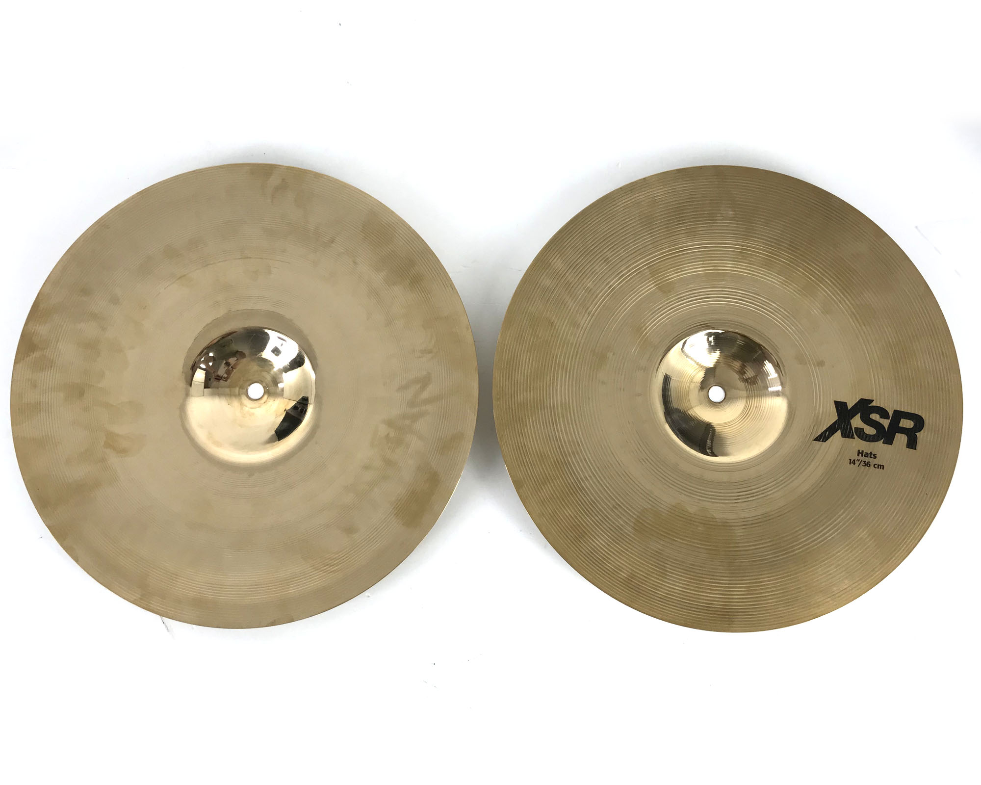 sabian xsr hats 14" demo retro