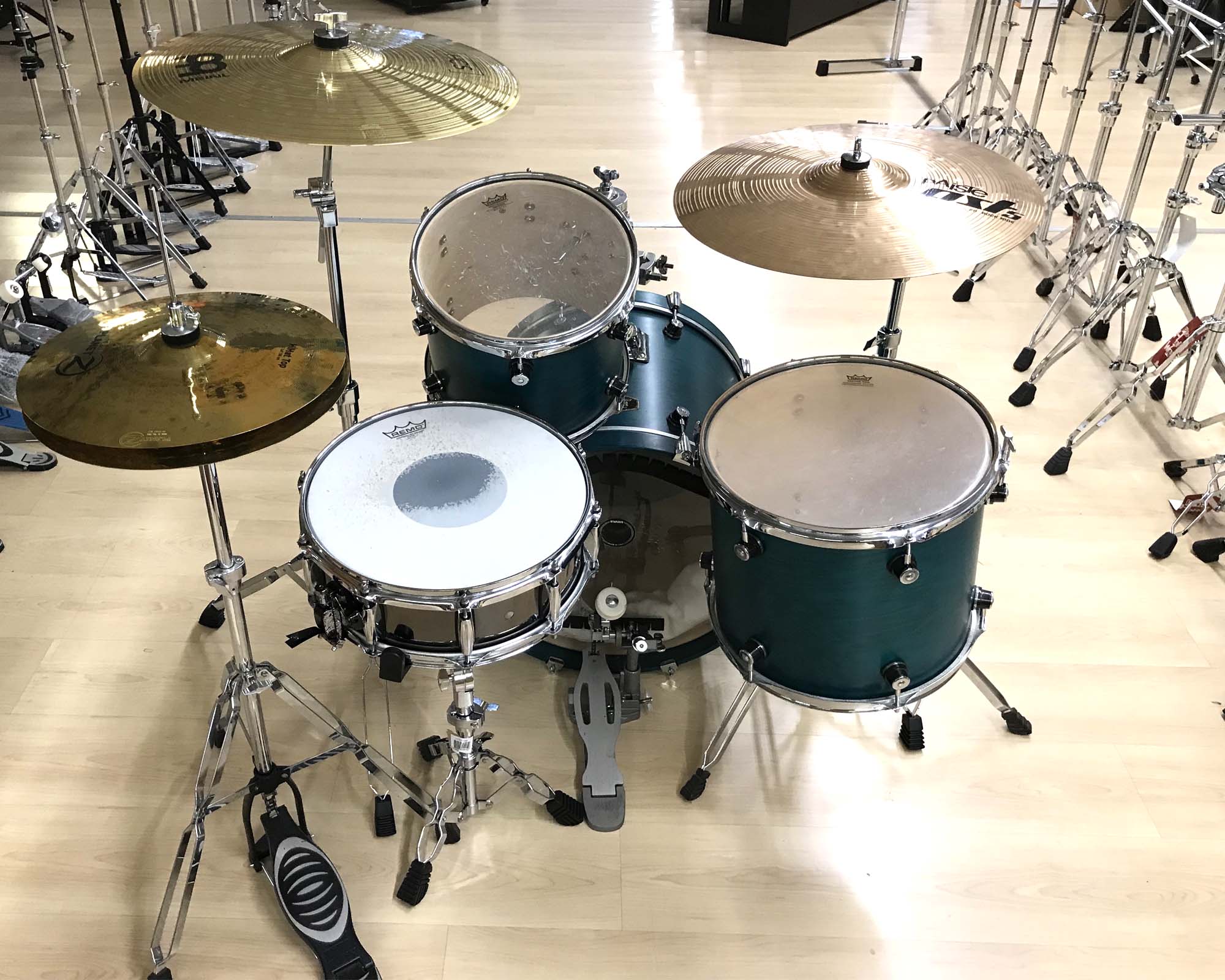 tamburo ash full kit retro