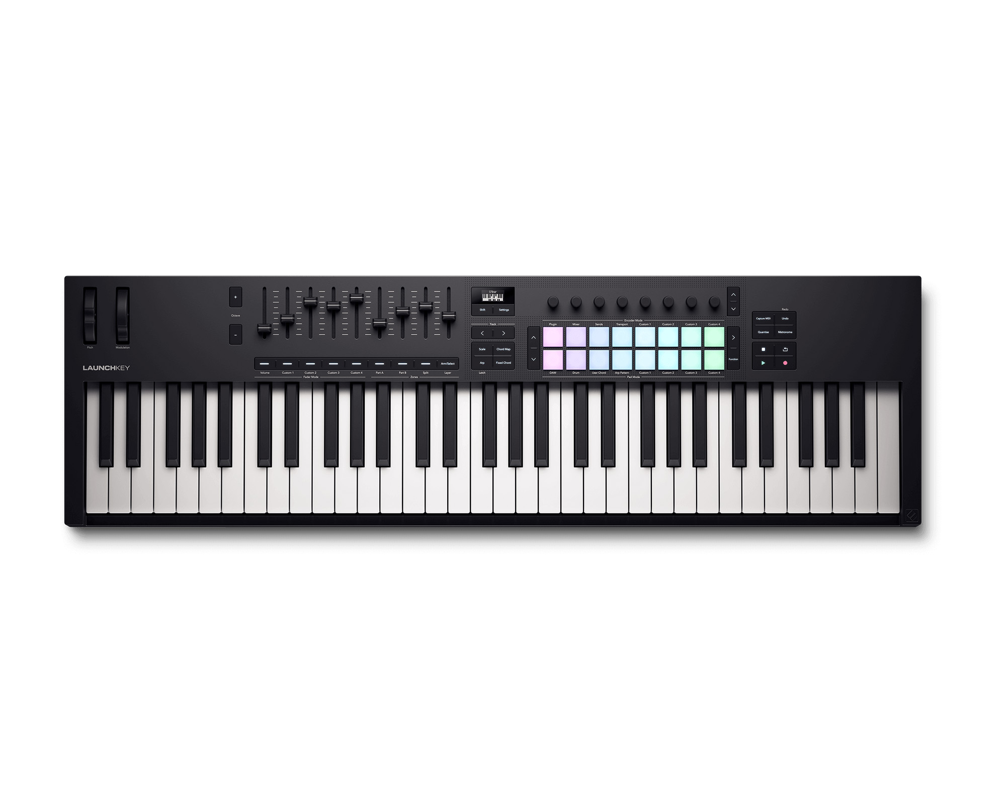 novation launchkey 61 mk4 frontale
