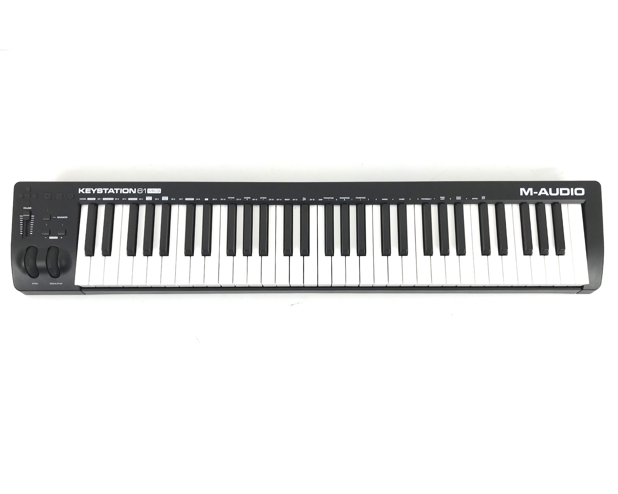 M-Audio Keystation 61 MKIII frontale