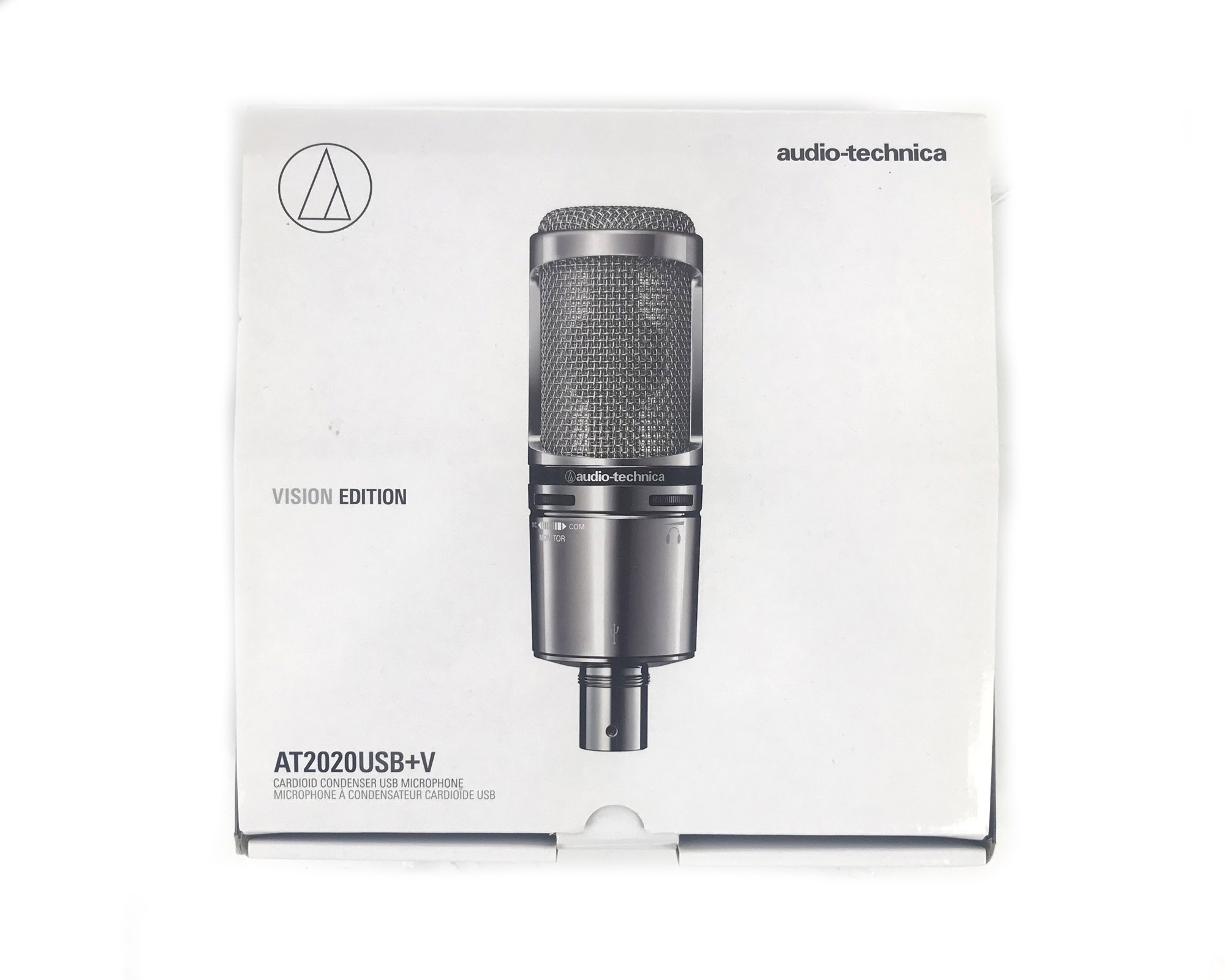 audiotechnica at2020usb + v cromo scatola