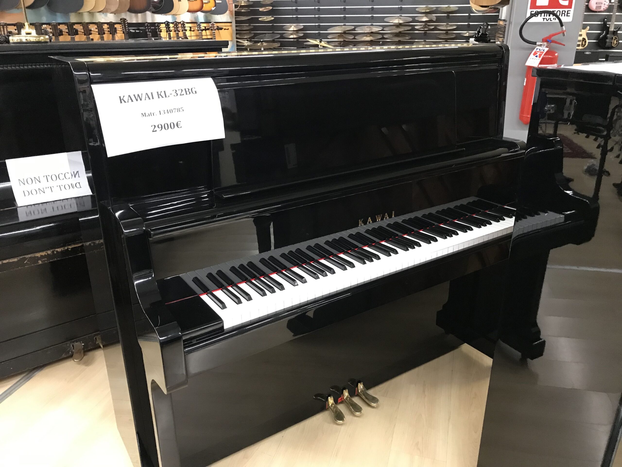 Kawai KL32BG frontale aperto