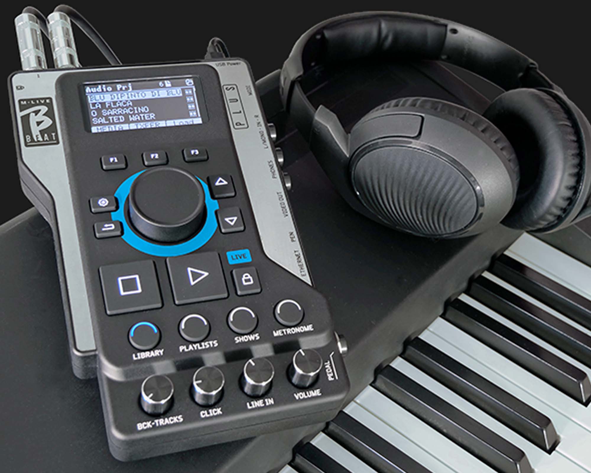 m-live b beat plus strumento