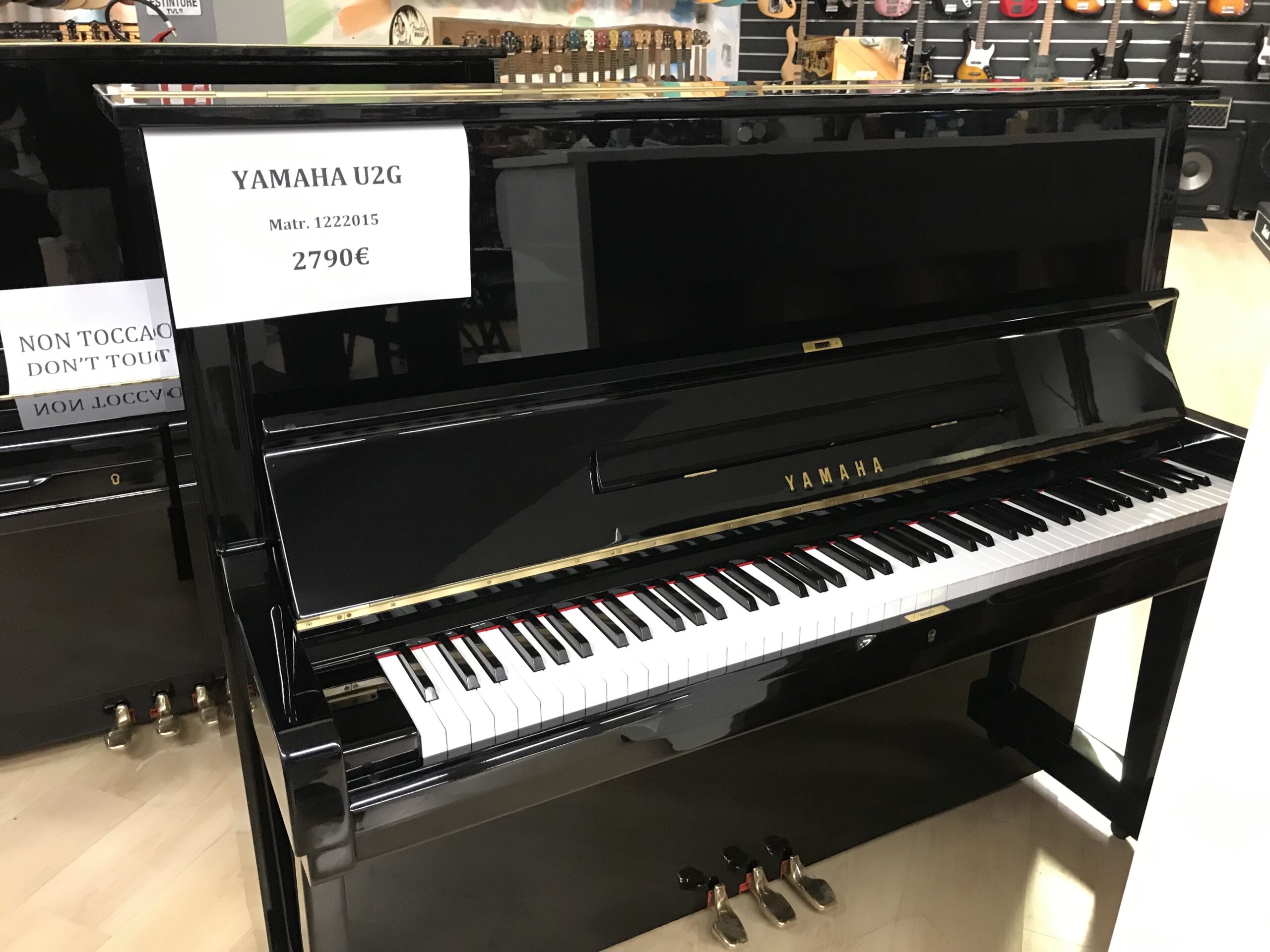 yamaha u2g frontale aperto