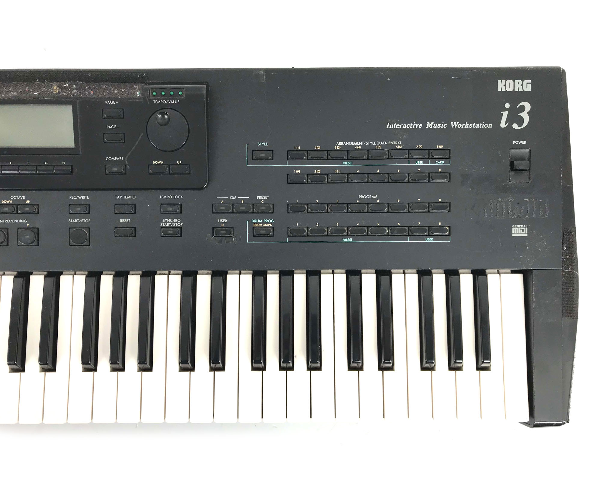 korg i3 molto usata frontale dx