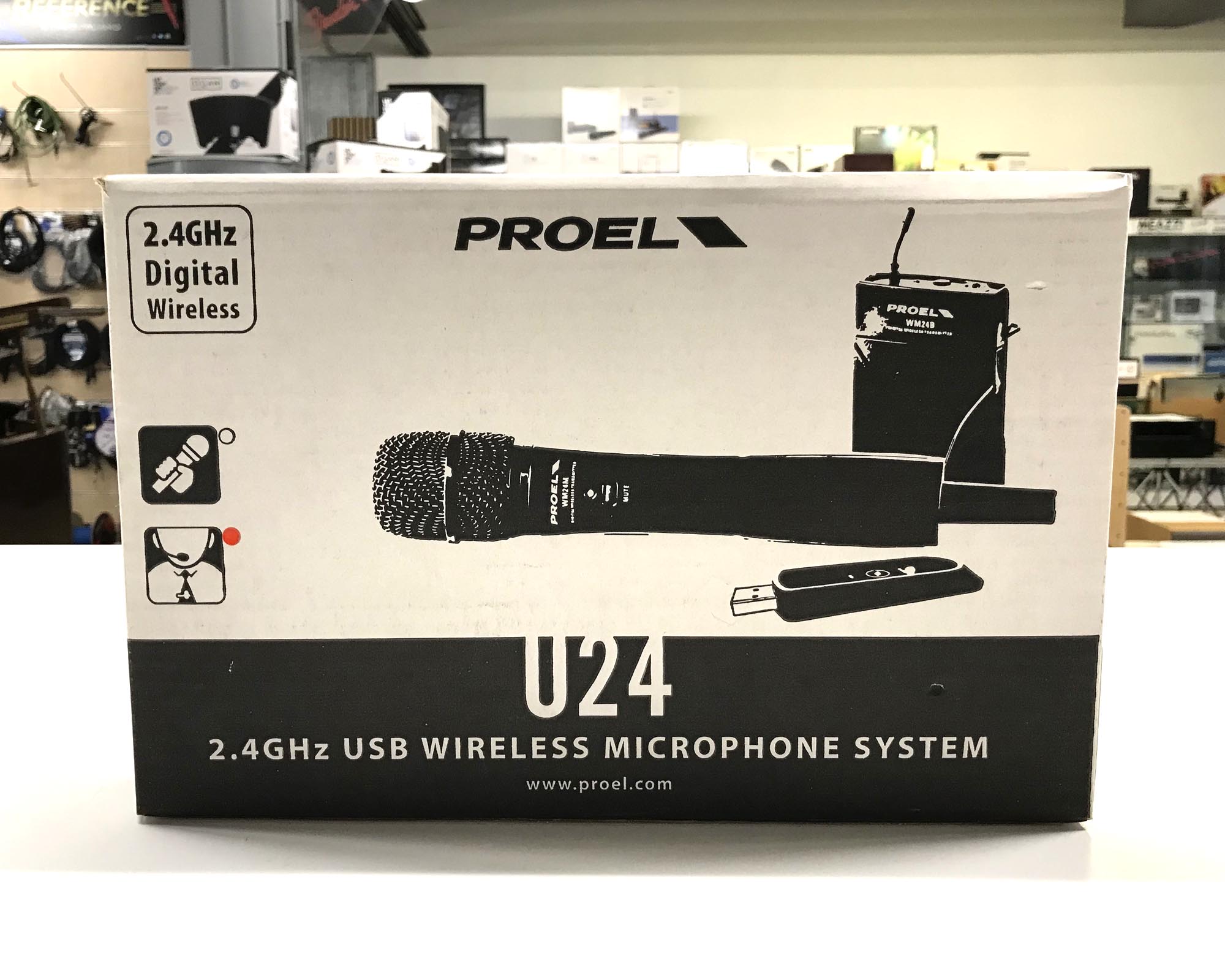 proel u24 scatola frontale